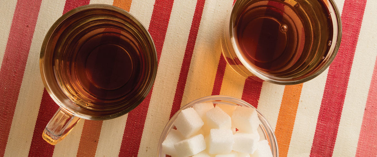 Would you like some sugar in your tea? Or a little tea in your sugar?