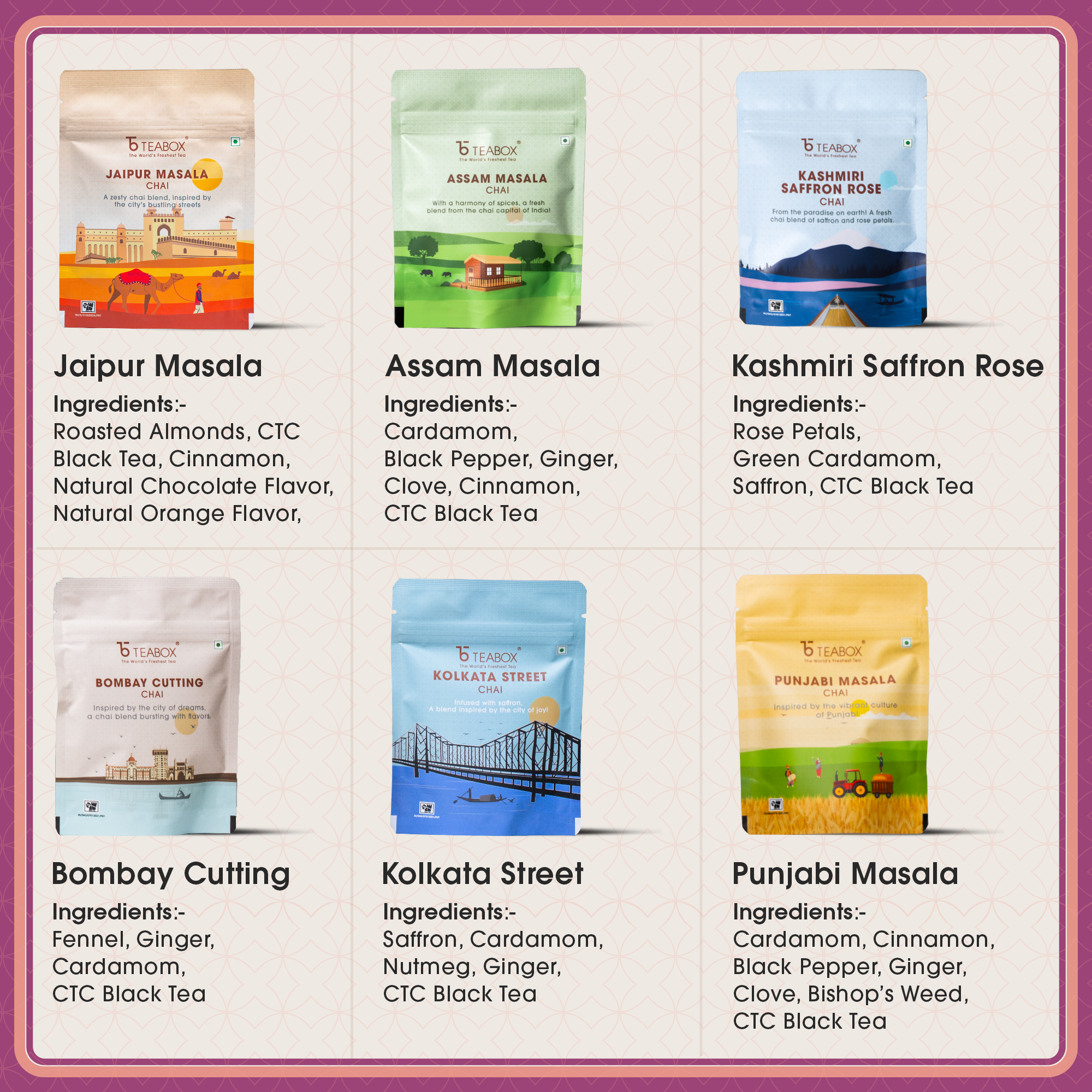 Authentic Indian Chai Trial Pack (Special Diwali Edition)