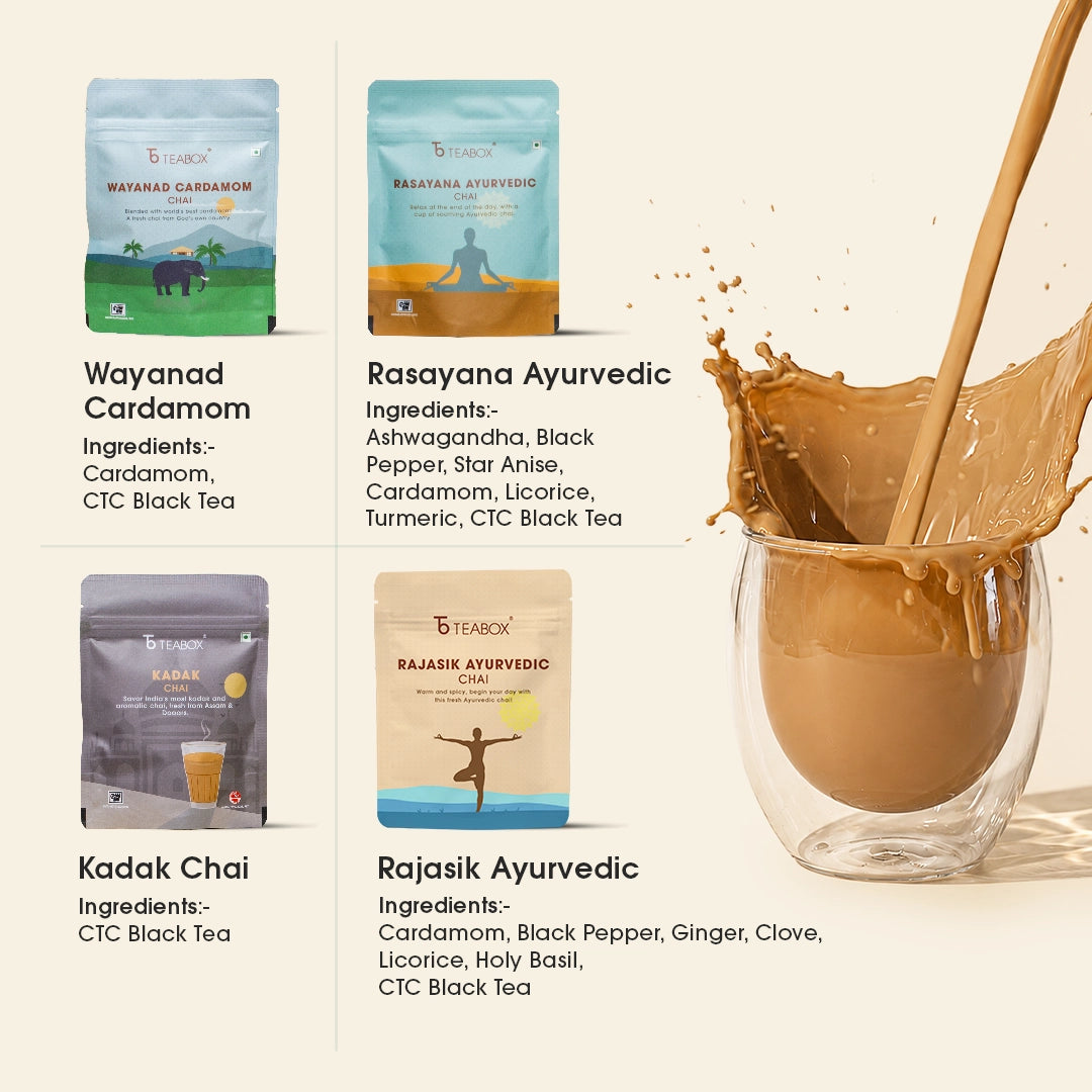 Authentic Indian Chai Trial Pack (Special Diwali Edition)