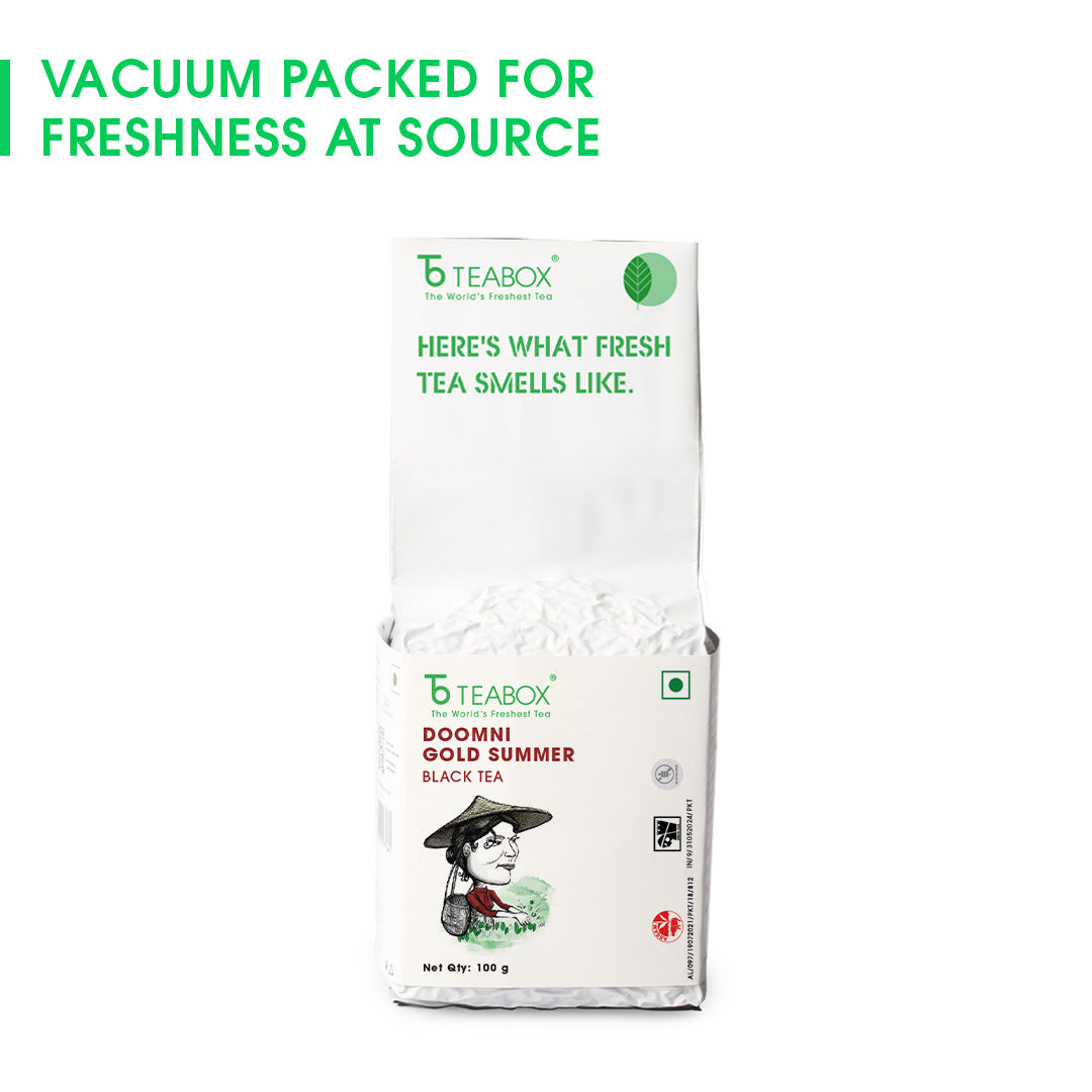 Assam Doomni Gold Summer Black