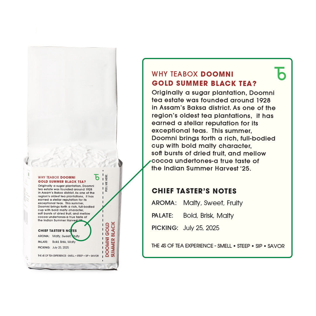 Assam Doomni Gold Summer Black