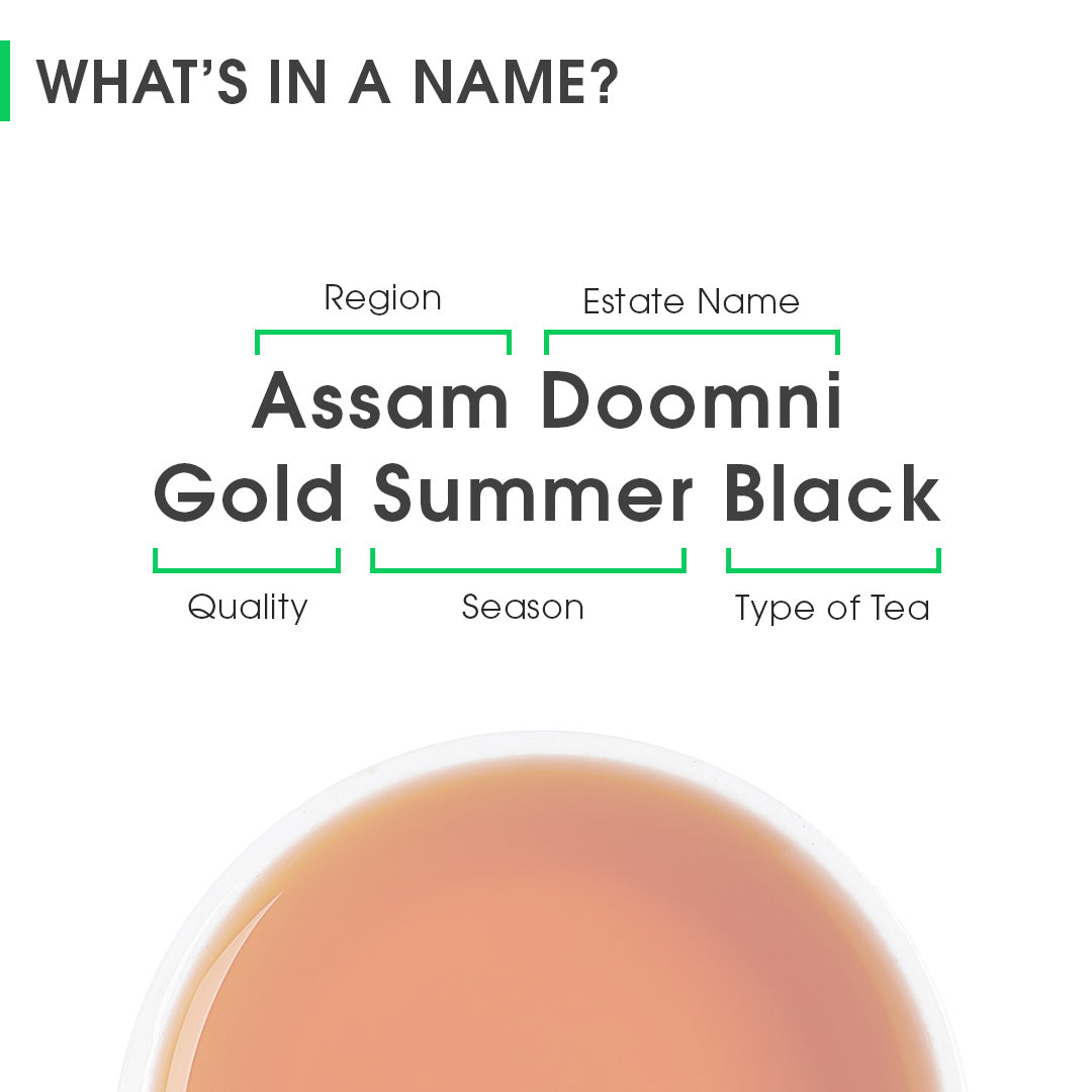 Assam Doomni Gold Summer Black