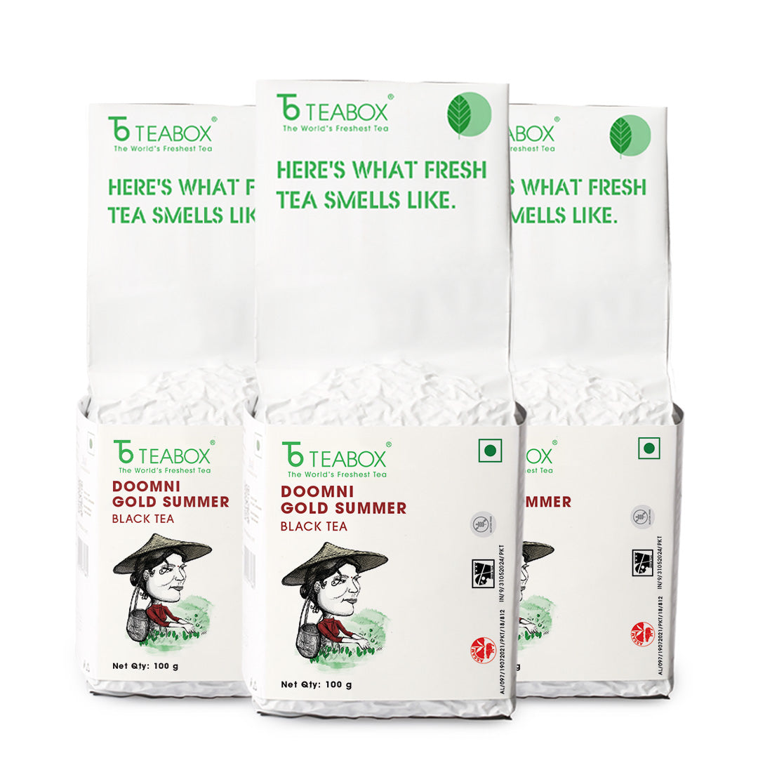 Assam Doomni Gold Summer Black