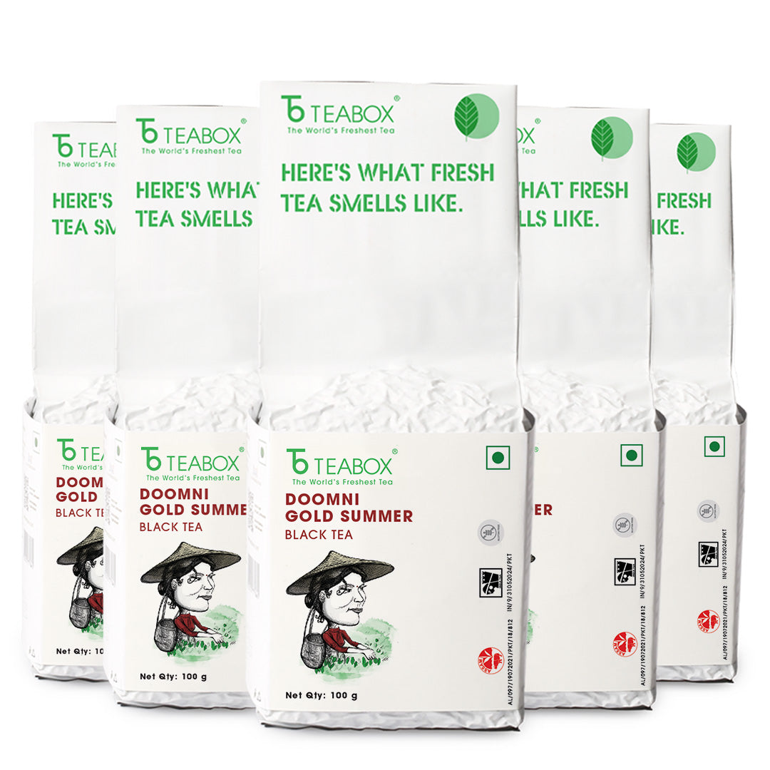 Assam Doomni Gold Summer Black