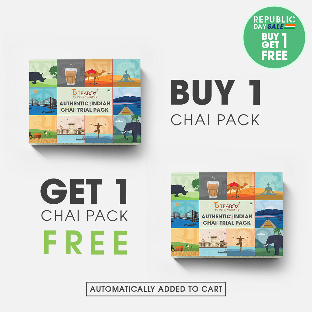 Authentic Indian Chai Trial Pack - Buy 10 Chais & Get 10 Chais Free (2 Boxes)