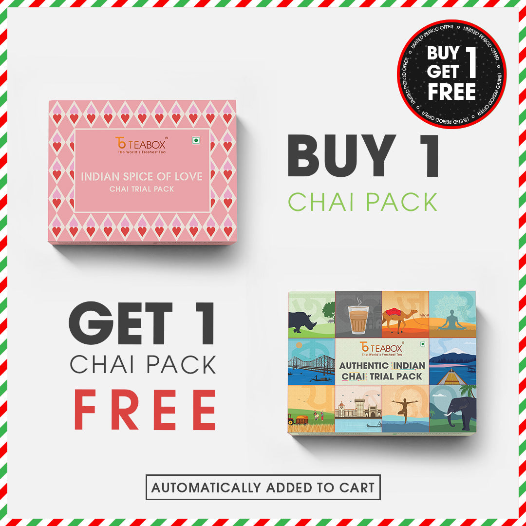 Authentic Indian Chai Sampler (Try One, Gift One)