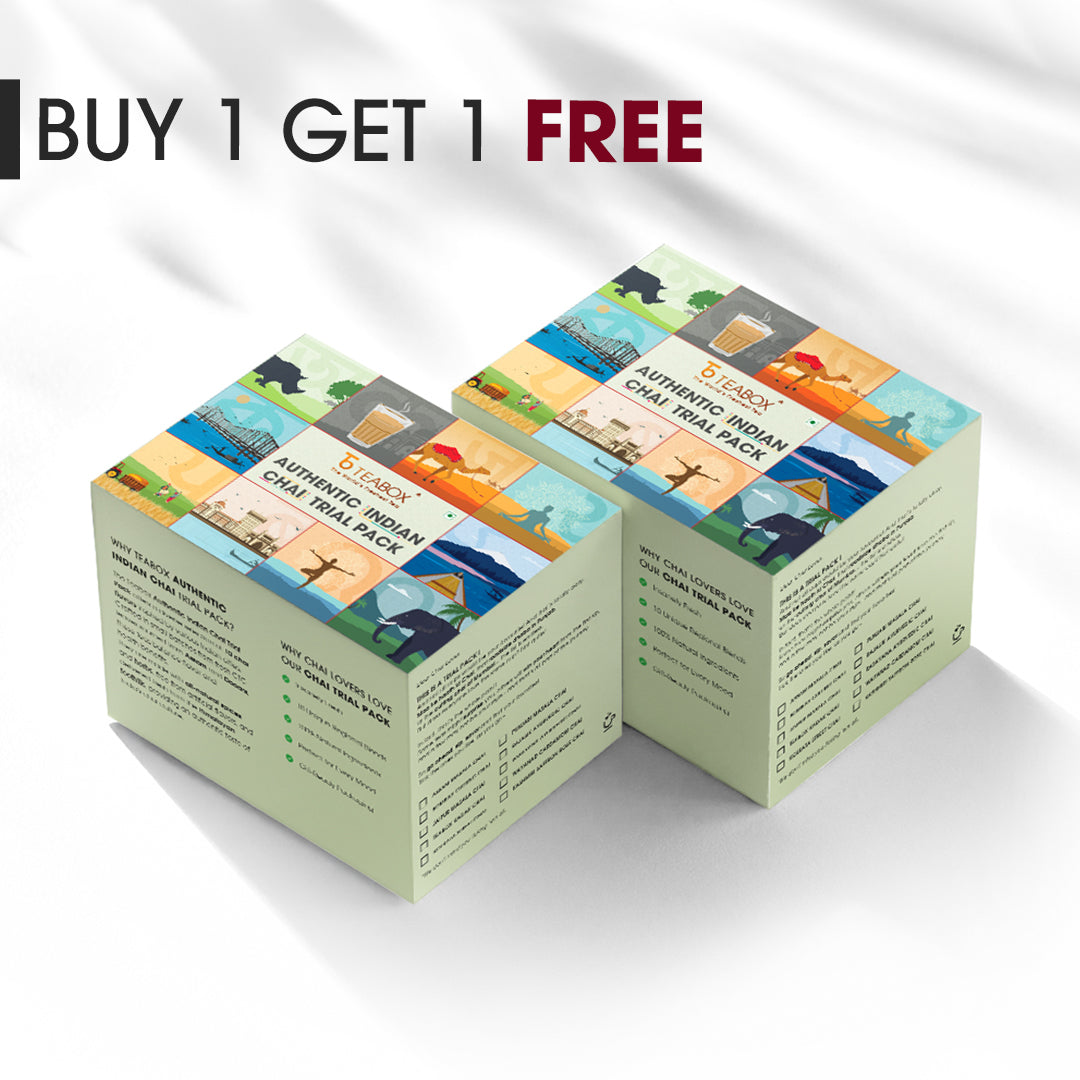 Authentic Indian Chai Trial Pack - Buy 10 Chais & Get 10 Chais Free (2 Boxes)
