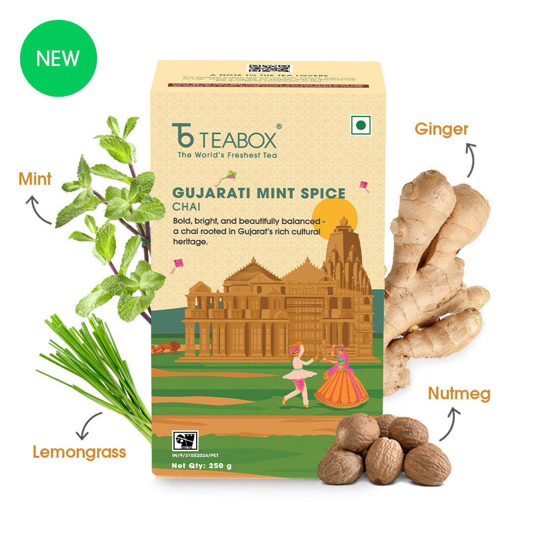 Gujarati Mint Spice Chai A Refreshing Blend of Tradition and Flavor