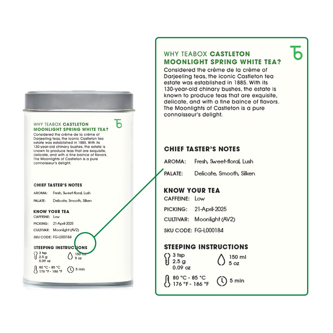 Darjeeling Castleton Moonlight Spring White