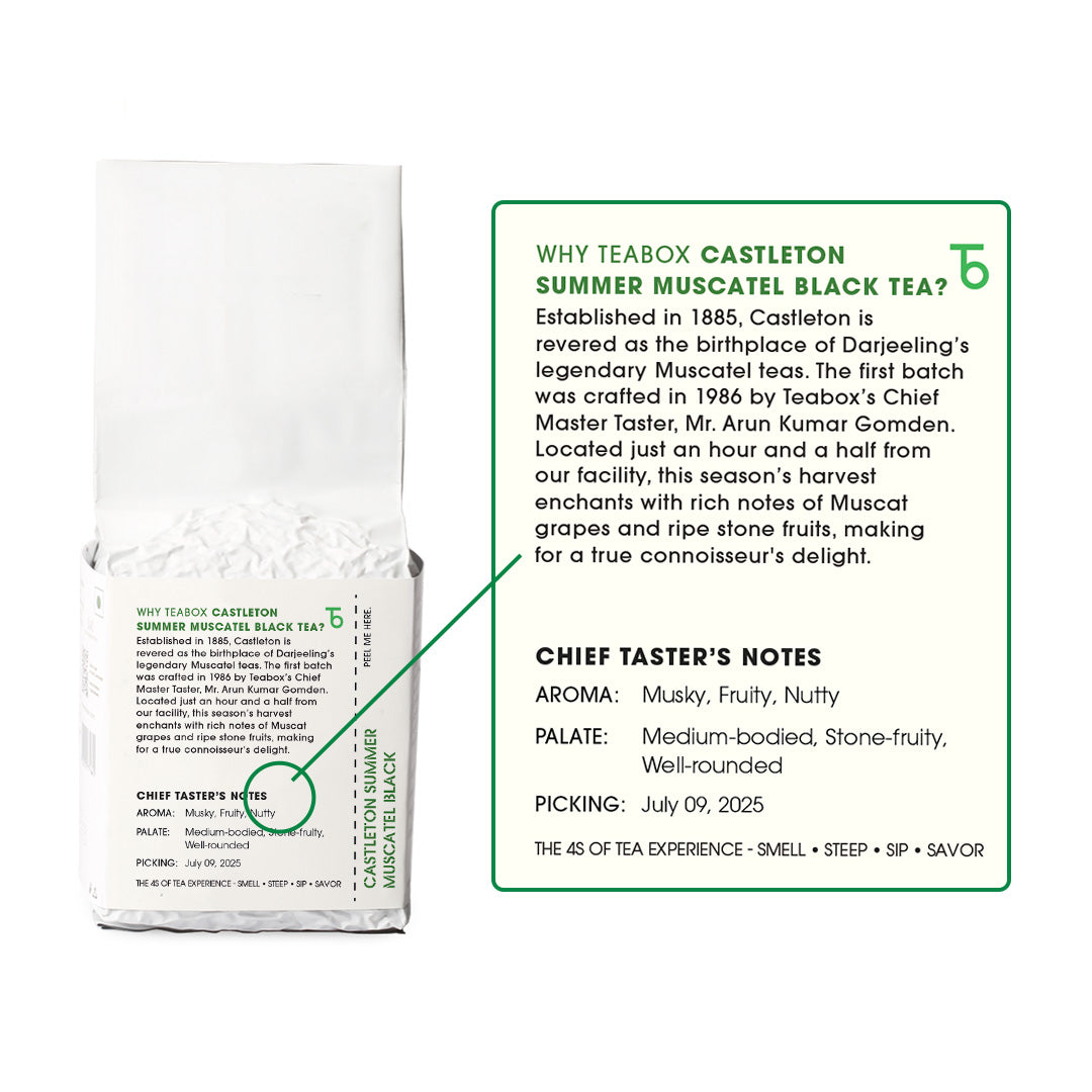 Darjeeling Castleton Summer Muscatel Black