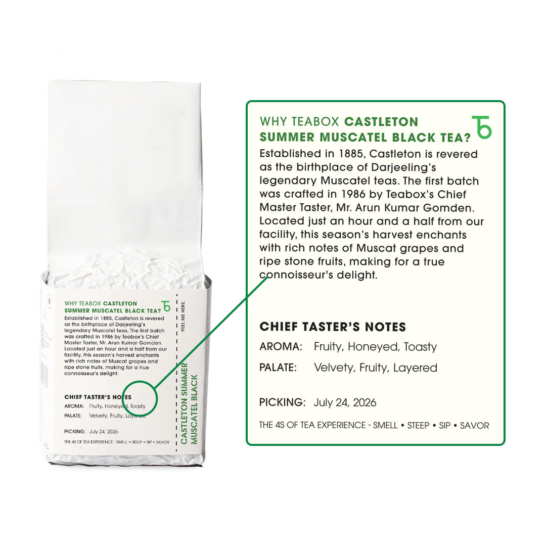 Darjeeling Castleton Summer Muscatel Black