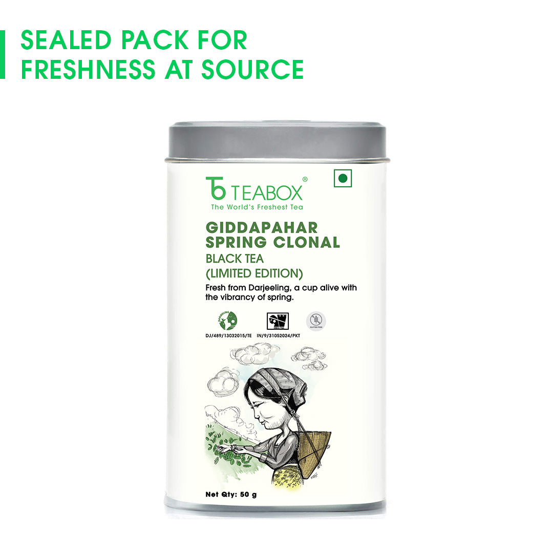 Darjeeling Giddapahar Spring Clonal Black (Limited Edition)