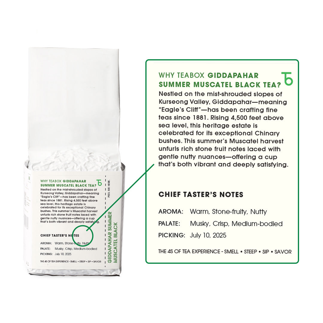 Darjeeling Giddapahar Summer Muscatel Black