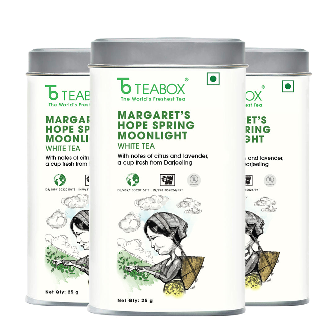 Darjeeling Margaret's Hope Spring Moonlight White
