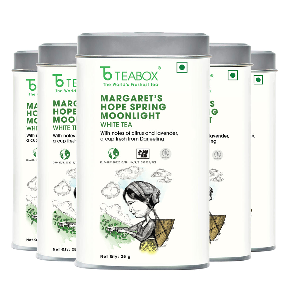 Darjeeling Margaret's Hope Spring Moonlight White
