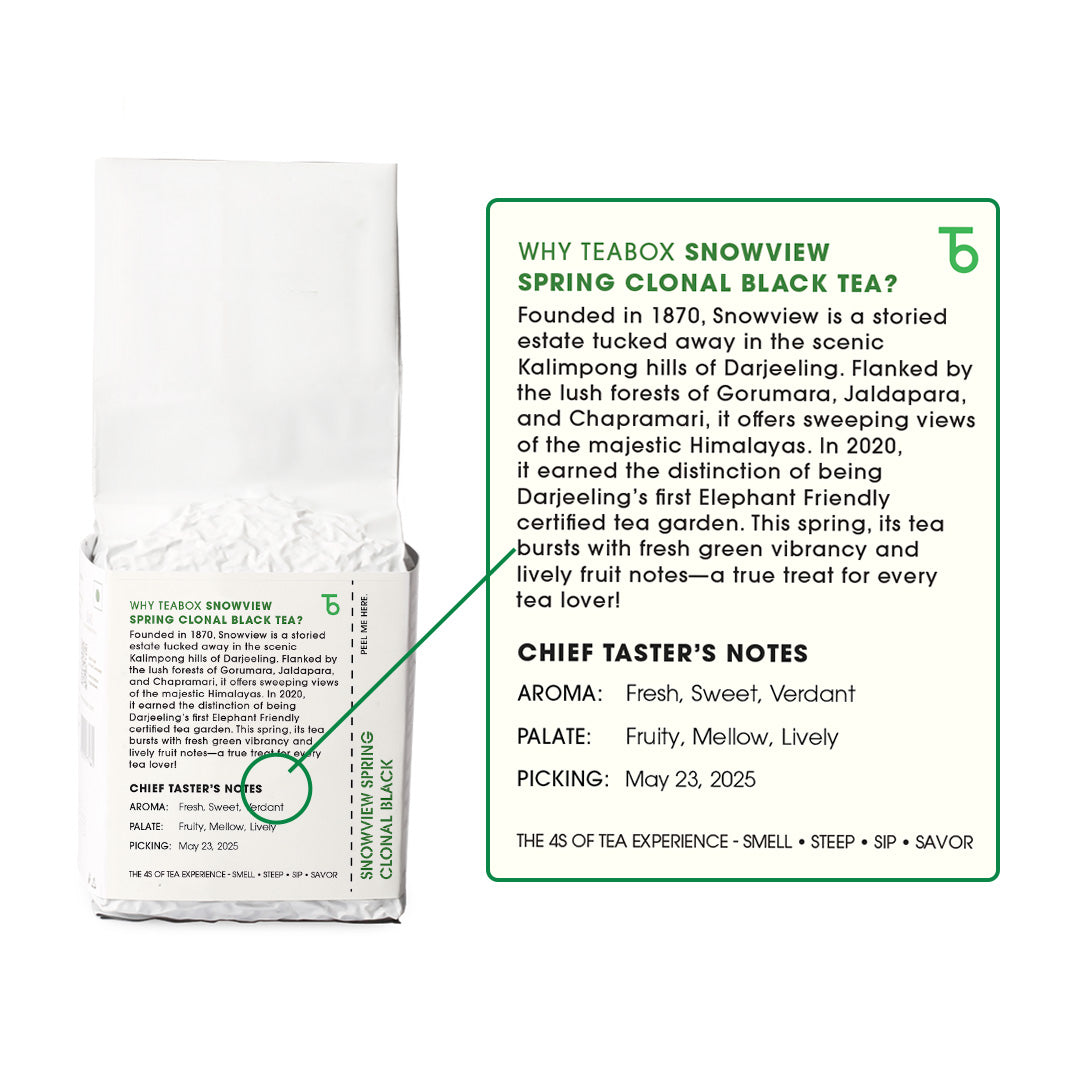 Darjeeling Snowview Spring Clonal Black