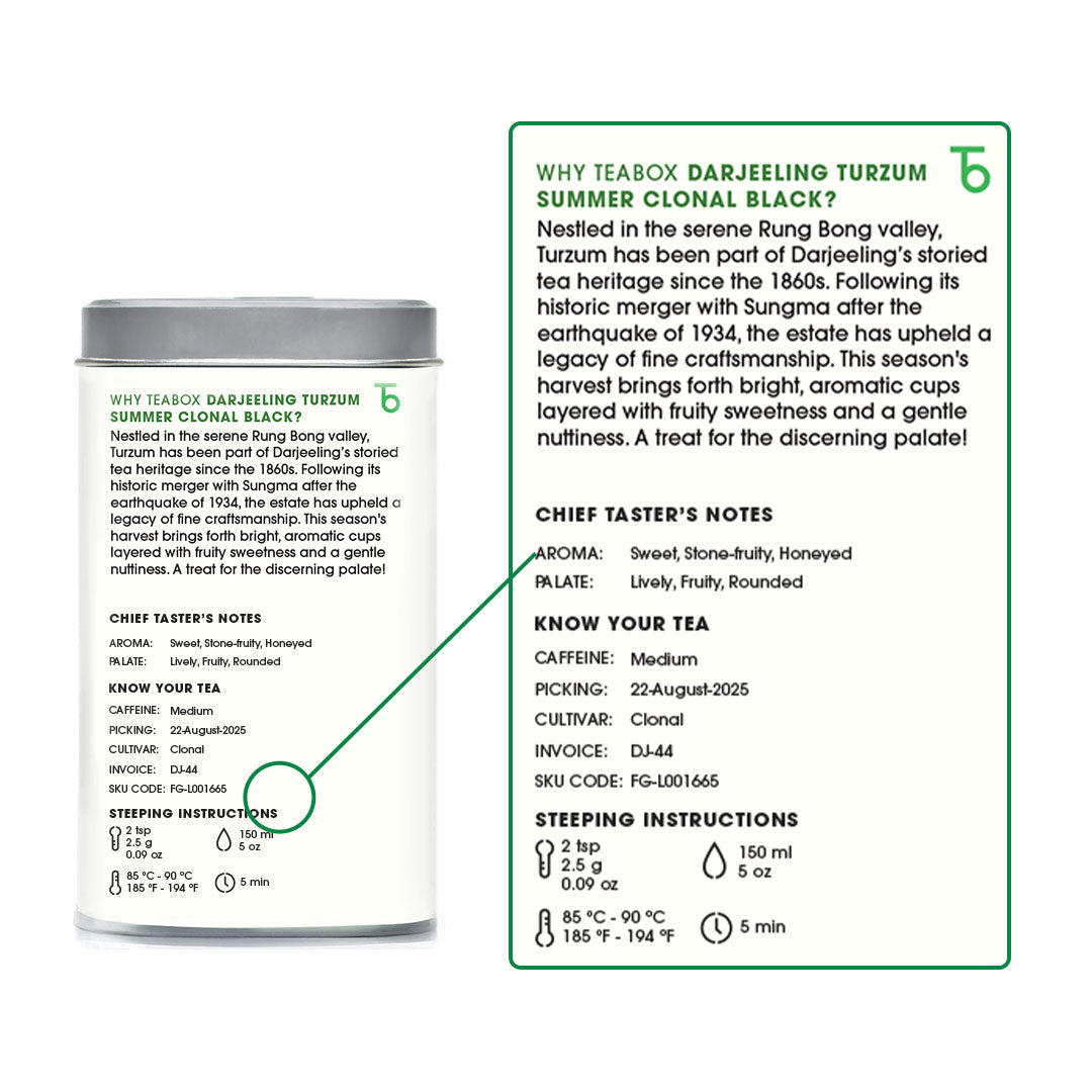 Darjeeling Turzum Summer Clonal Black