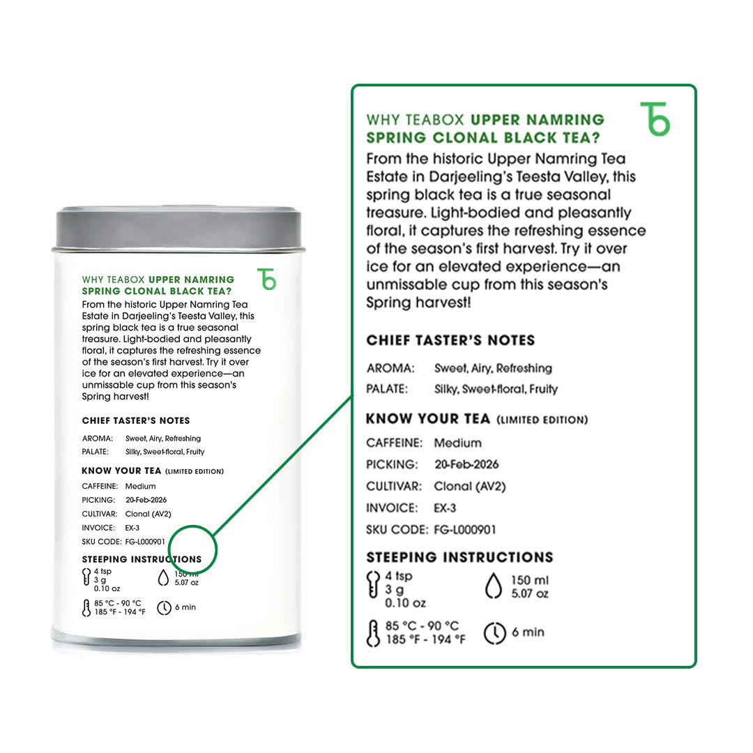 Darjeeling Upper Namring Spring Clonal Black (Limited Edition)