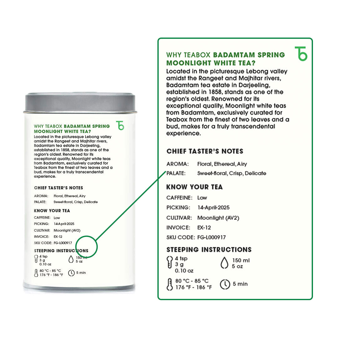 Darjeeling Badamtam Spring Moonlight White (Limited Edition)