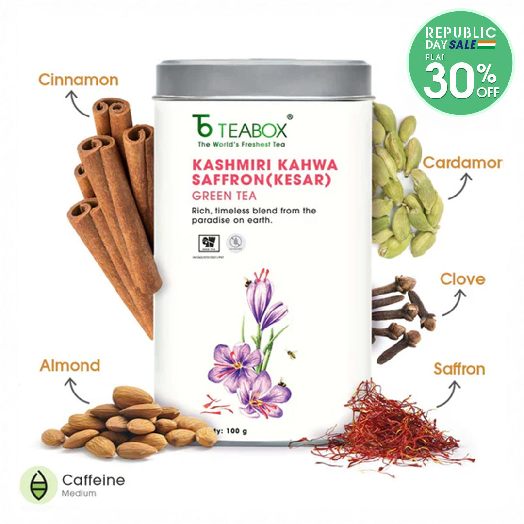 Kashmiri Kahwa Saffron (Kesar) Green