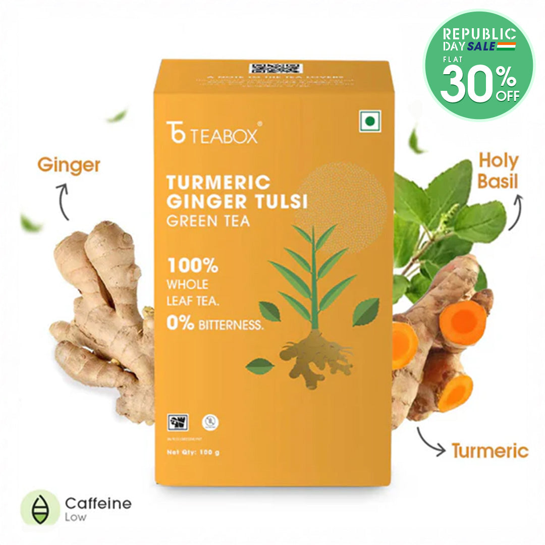 Green Tea Turmeric Ginger Tulsi Immunity