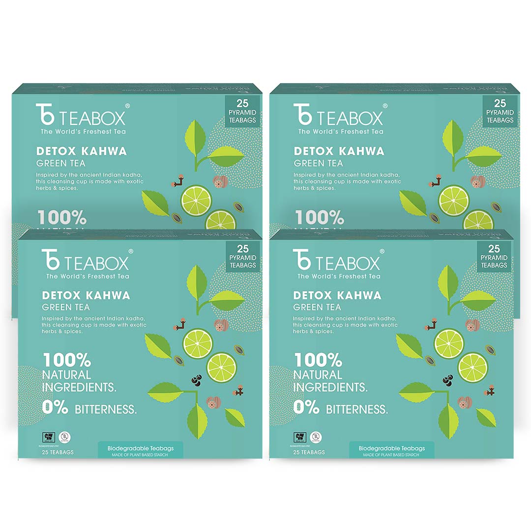 Green Tea Detox Kahwa (Teabags)