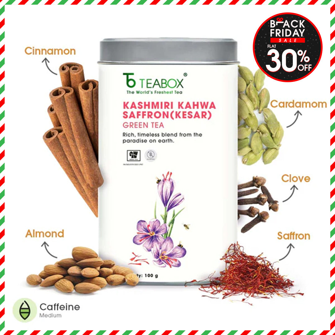 Kashmiri Kahwa Saffron (Kesar) Green