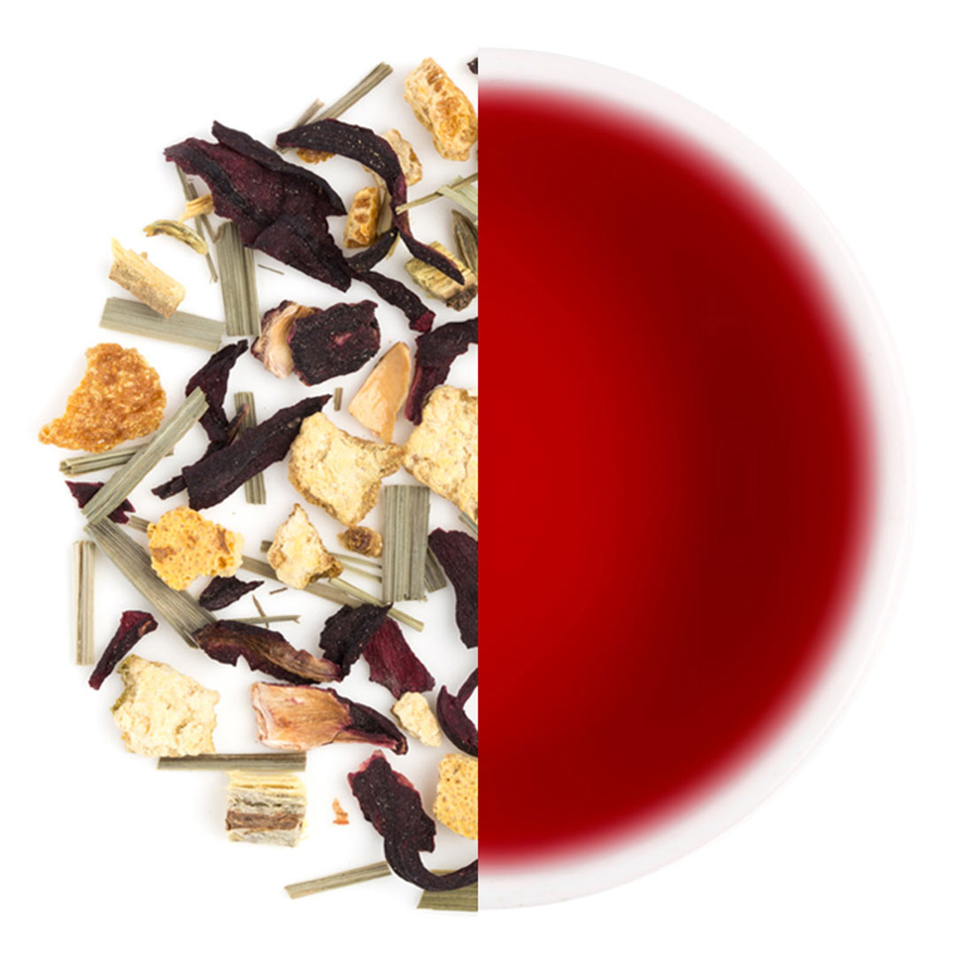 Hibiscus Lemongrass Tisane (Teabags)