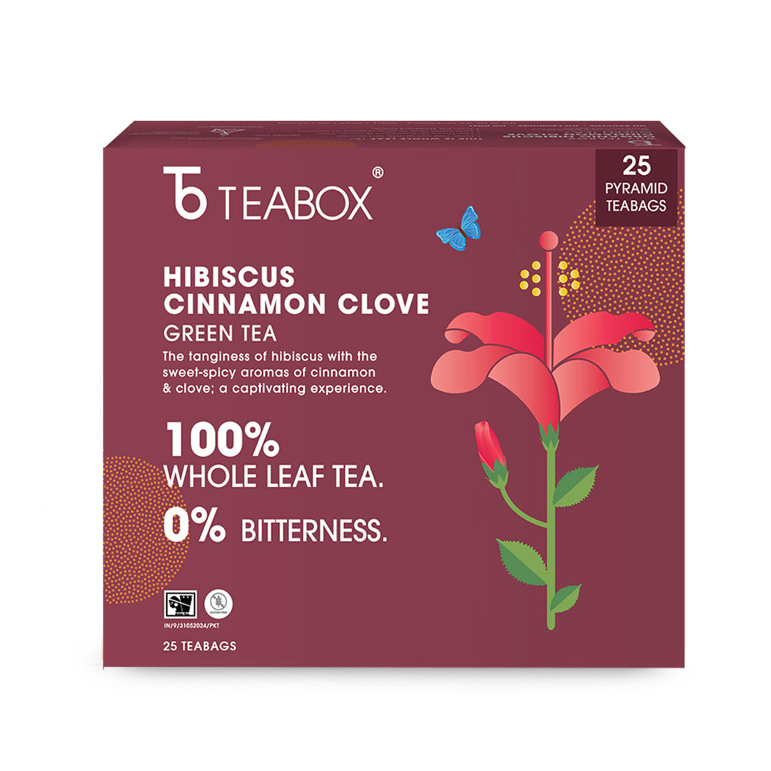 Hibiscus Cinnamon Clove Green (Teabags)
