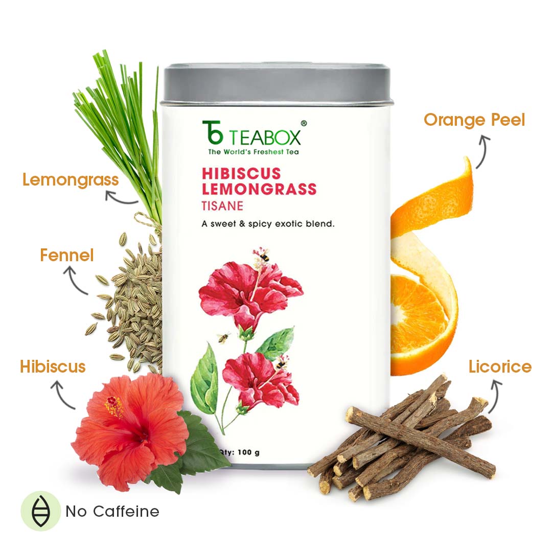 Hibiscus Lemongrass Tisane