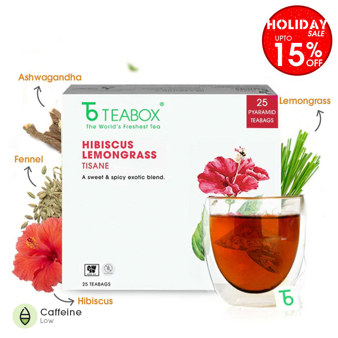 Hibiscus Lemongrass Tisane (Teabags)