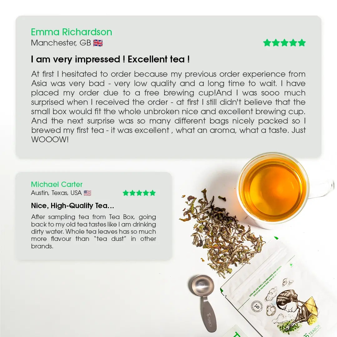 Indian Whole Leaf Trial Pack (Free Seidel Glass Tea Mug With Infuser & Ideal Teaspoon)