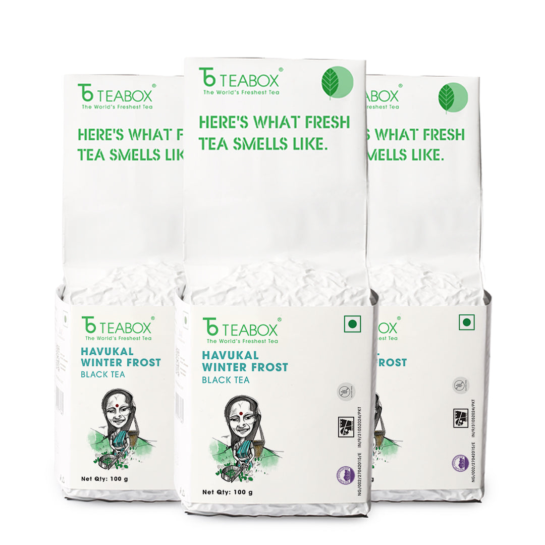 Nilgiri Havukal Winter Frost Black