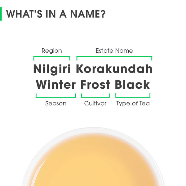 Nilgiri Korakundah Winter Frost Black