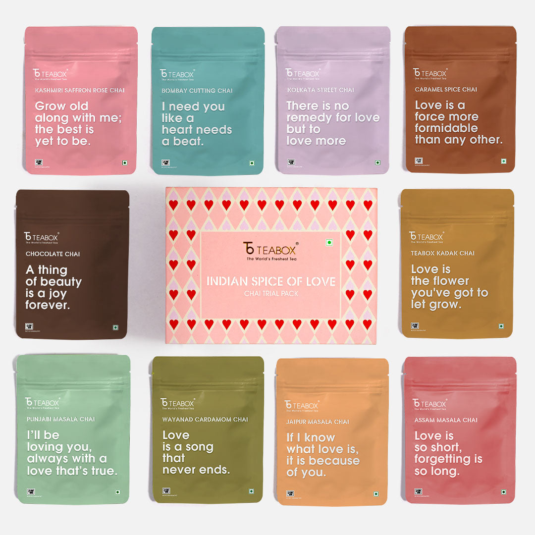 Authentic Indian Chai Sampler (Try One, Gift One)