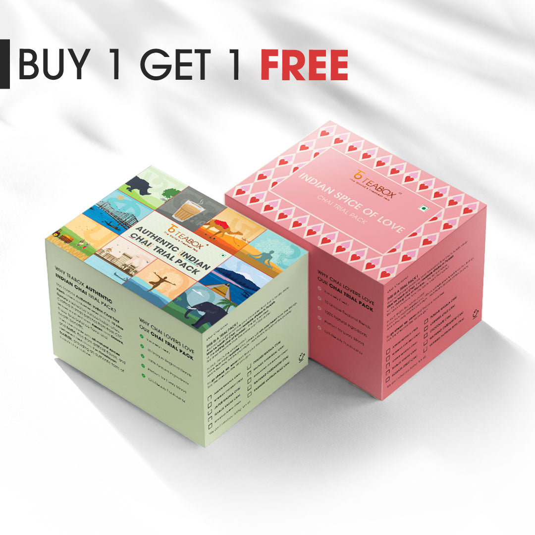 Authentic Indian Chai Sampler (Try One, Gift One)