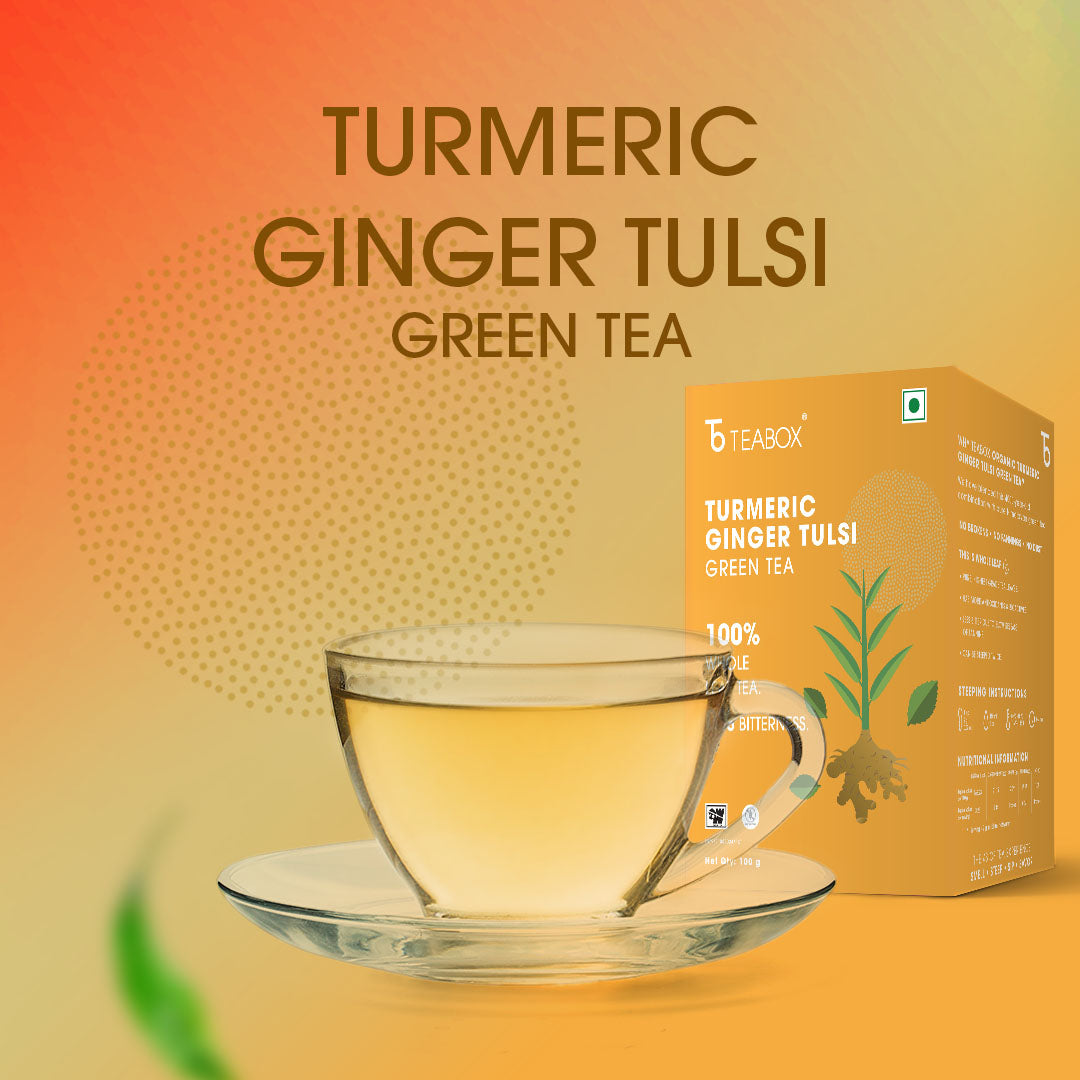 Green Tea Turmeric Ginger Tulsi Immunity