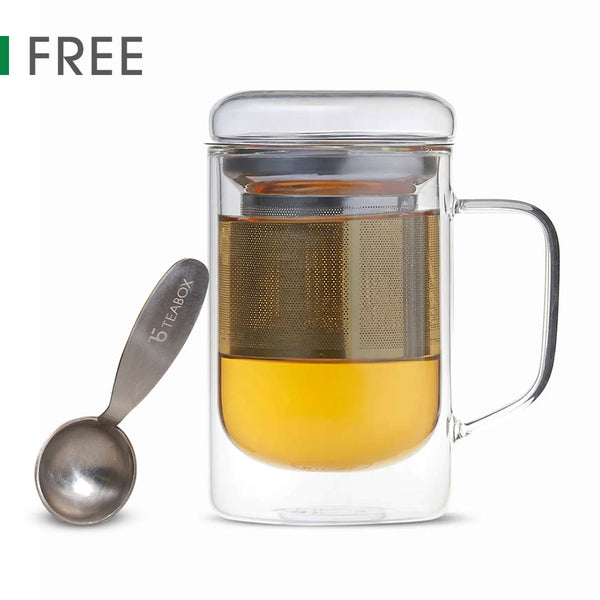 Indian Whole Leaf Complete Trial Pack (Free Seidel Glass Tea Mug With Infuser & Ideal Teaspoon)