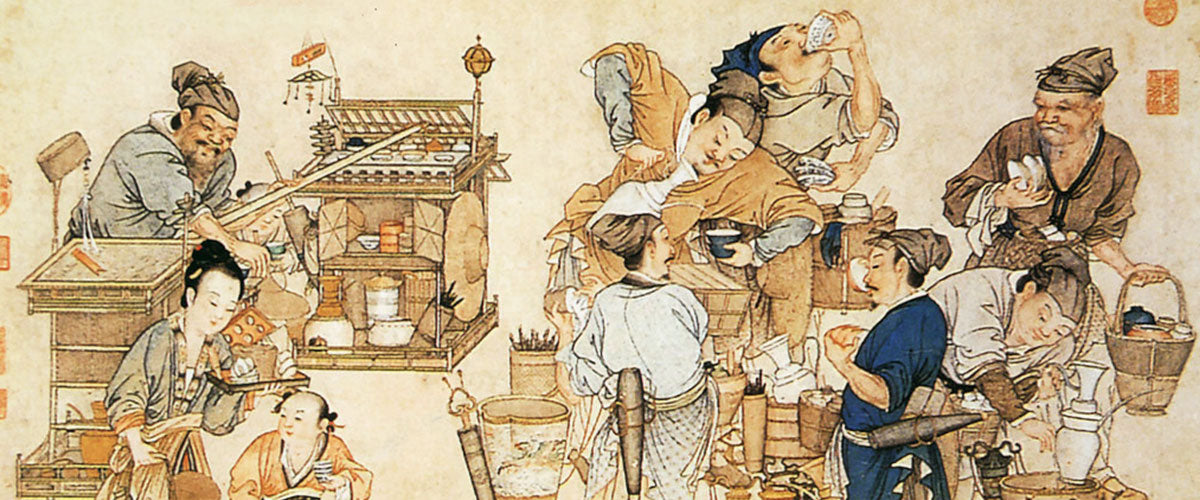 Tea fights of yore