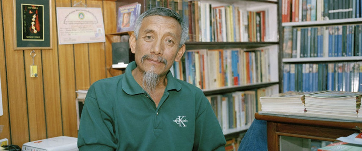 Lhasang Tsering and Bookworm
