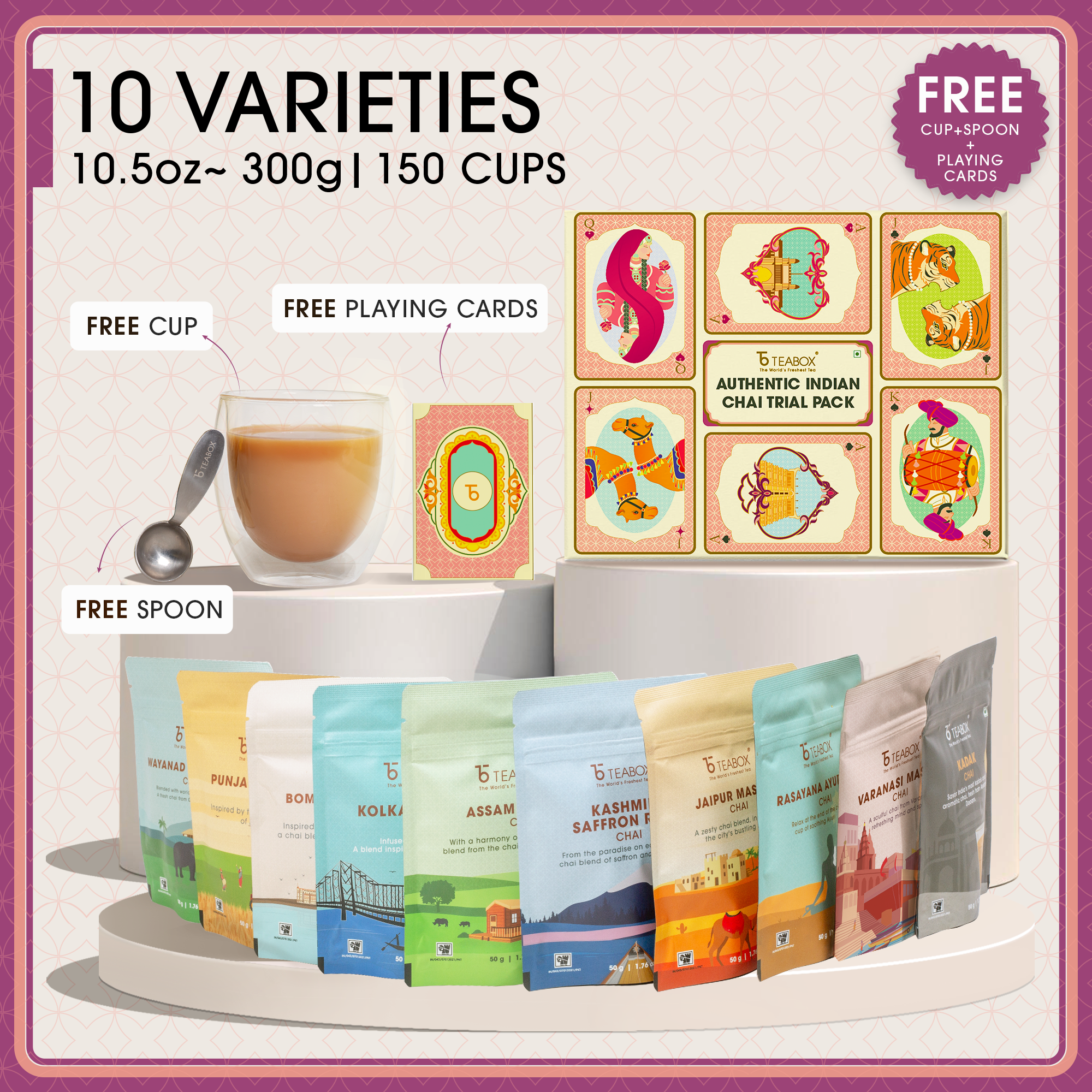 Authentic Indian Chai Trial Pack (Special Diwali Edition)