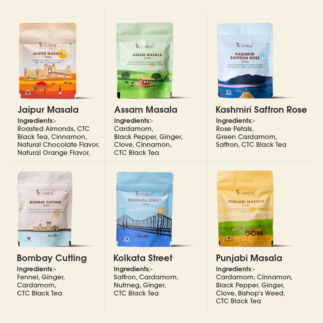 Authentic Indian Chai Trial Pack (Special Diwali Edition)