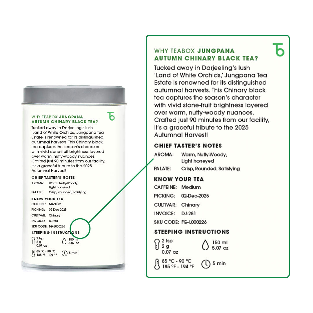 Darjeeling Jungpana Autumn Chinary Black