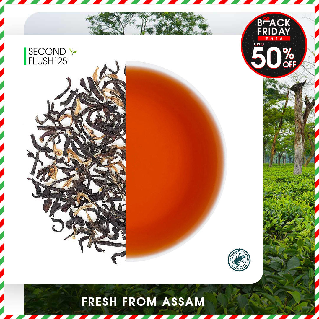 Assam Mangalam Gold Summer Black