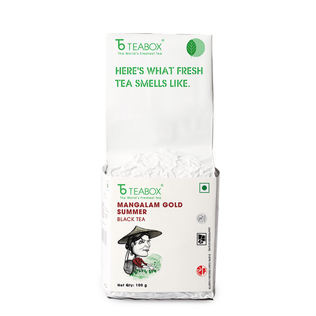 Buy 2026 Assam Mangalam Gold Summer Black Tea Online | Teabox
