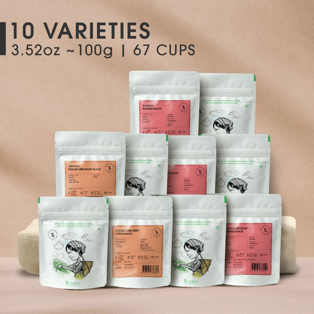 Buy Tea Samples Online | 2024 Harvest | Teabox
