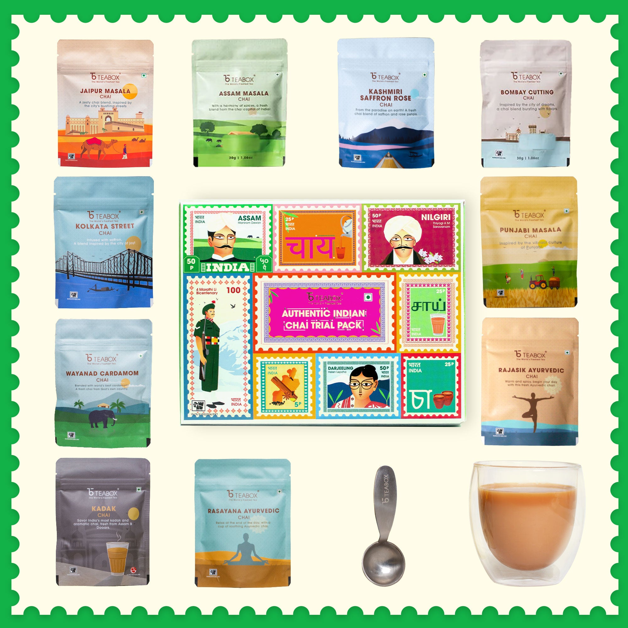 Authentic Indian Chai Trial Pack (Independence Day Edition)