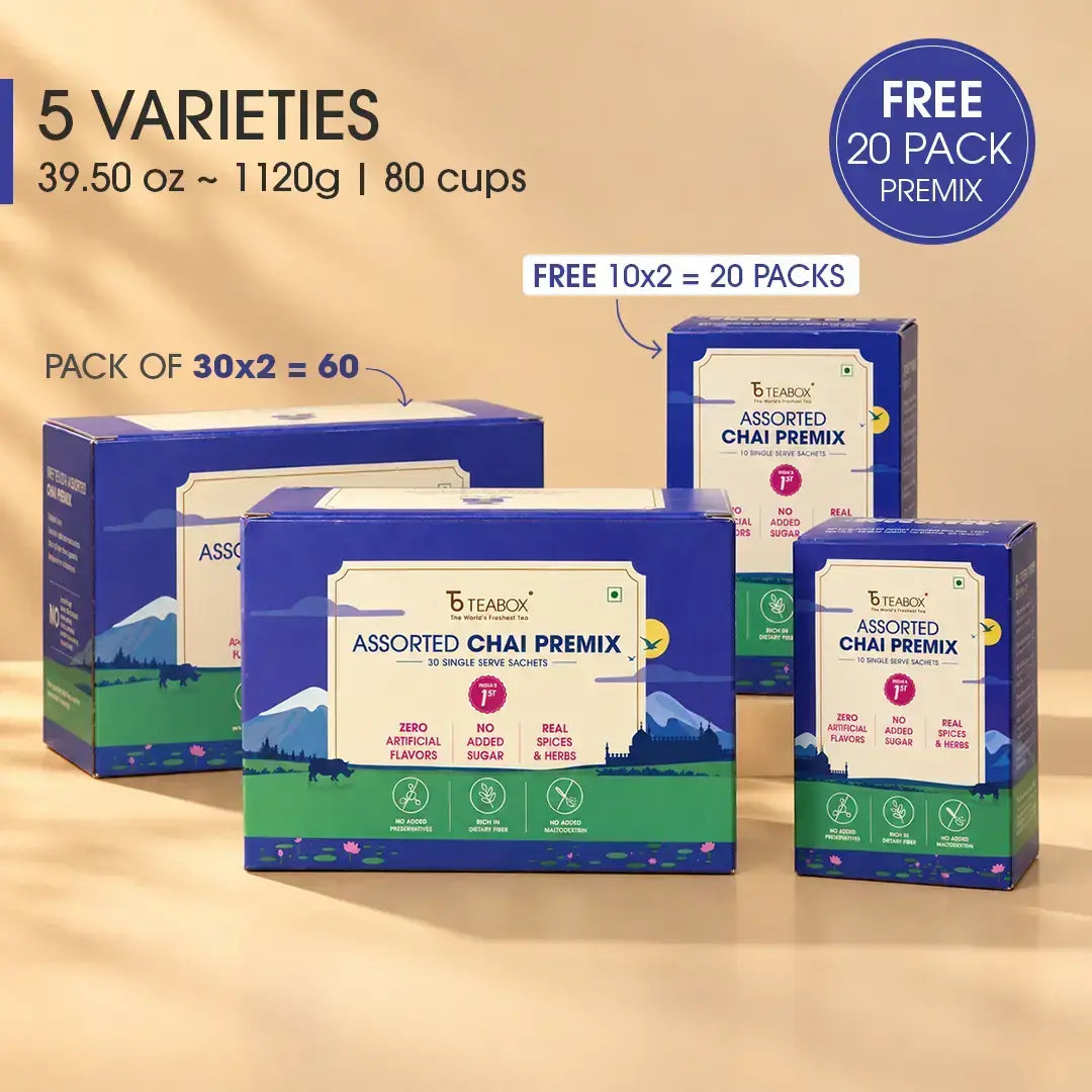 Instant Chai Latte Mix (Packs of 30 + 10 Free)