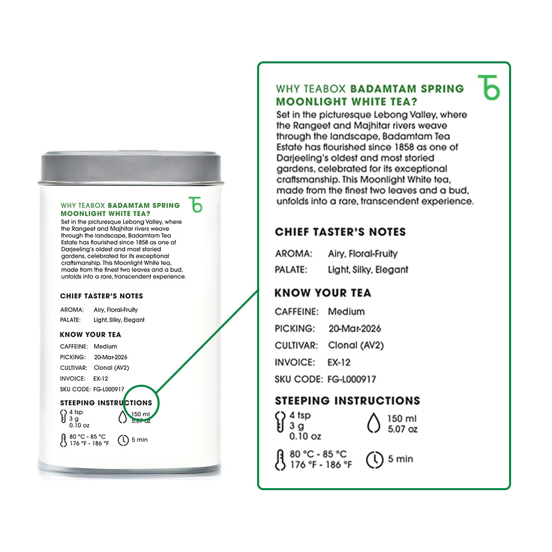 Darjeeling Badamtam Spring Moonlight White (Limited Edition)