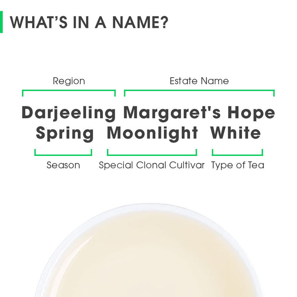 Darjeeling Margaret's Hope Spring Moonlight White